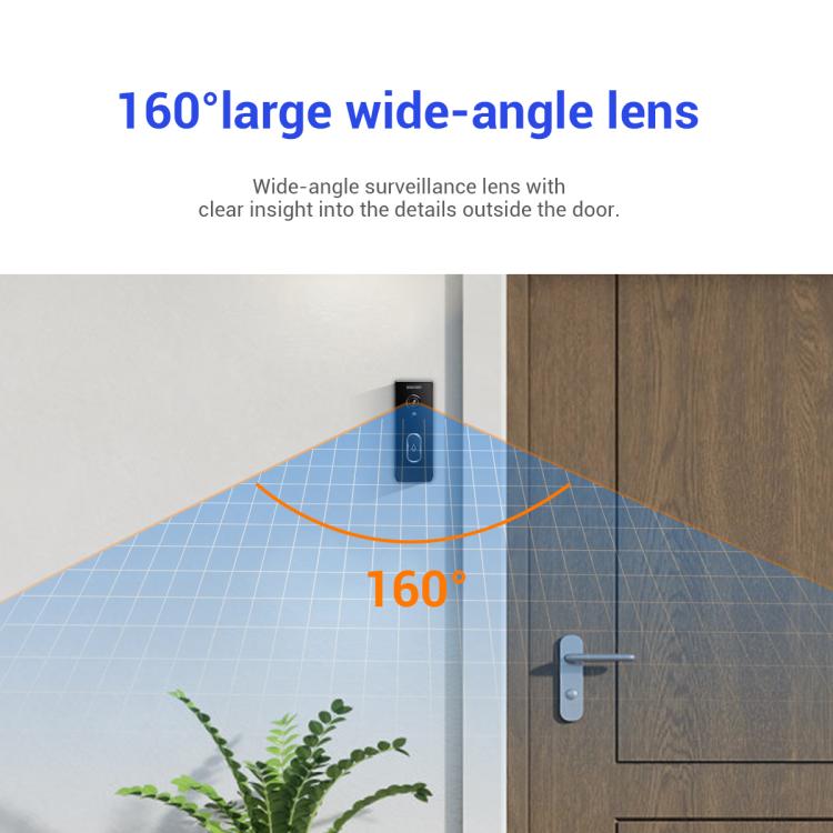 ESCAM V5 TUYA 1080P Intelligent Two-Way Voice Night Vision Wireless Doorbell, V5 ESCAM V5 TUYA 1080P Intelligent Two-Way Voice Night Vision Wireless Doorbell, V5